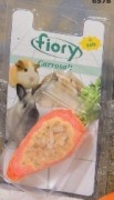 Fiory Carrosalt био-камень для грызунов в форме моркови 65 г