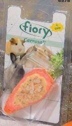 Fiory Carrosalt био-камень для грызунов в форме моркови 65 г 