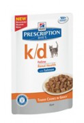 Hill's Prescription Diet™ k/d™ Feline Salmon диета для кошек с заболеваниями почек с лососем