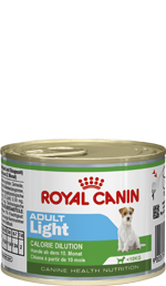Royal Canin Adult Light консервы для собак от 10-ти месяцев до 8-ми лет, склонных к полноте 