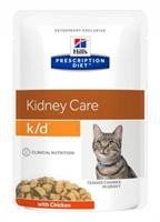 Hill&#039;s Prescription Diet™ k/d™ Kidney Care Chicken диета для кошек с заболеваниями почек с курицей 