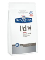 Hill&#039;s Prescription Diet™ Feline l/d™ лечебный сухой корм для кошек с заболеваниями печени 