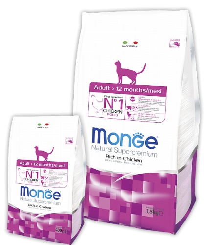 Monge Cat Adult корм для взрослых кошек 