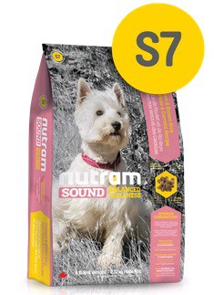 Nutram S7 Sound Small Breed Adult Dog сухой корм для взрослых собак мелких пород Целостный (холистик) сухой корм супер-премиум класса для взрослых собак мелких пород с курицей.