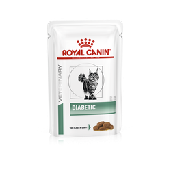 Royal Canin Diabetic диета для кошек, страдающих сахарным диабетом Полнорационный диетический влажный корм для кормления взрослых кошек всех пород, страдающих сахарным диабетом.