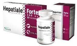 Гепатиале Форте для крупных пород, 40 таблеток Гепатопротектор.