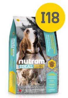 Nutram I18 Ideal Weight Control Dog сухой корм для собак, нуждающихся в контроле веса Целостный (холистик) сухой корм супер-премиум класса для собак, нуждающихся в контроле веса.