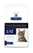 Hill's Prescription Diet™ Feline z/d™ лечебный сухой корм для кошек с пищевой аллергией