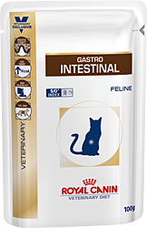 Royal Canin Gastro Intestinal диета для кошек при нарушениях пищеварения Полнорационный диетический влажный корм для кормления взрослых кошек и котят всех пород, страдающих нарушениями пищеварения.