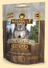 Wolfsblut Grey Peak Cracker крекер для собак из козьего мяса и батата Седая вершина 225 г 