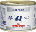 Royal Canin Recovery диета на период выздоровления и при анорексии Полнорационный диетический влажный корм для кормления взрослых кошек и котят всех пород в период выздоровления после заболеваний и операций, а также при анорексии.