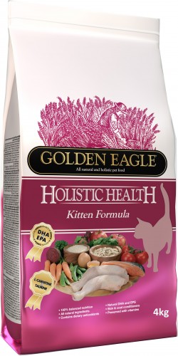 Golden Eagle Holistic Kitten 34/22 сухой корм для котят с курицей Холистический корм с курицей для котят всех пород, беременных и кормящих кошек.