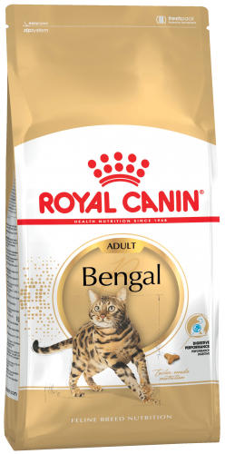 Royal Canin Bengal сухой корм для взрослых бенгальских кошек Сухой корм супер-премиум класса для взрослых бенгальских кошек. 