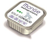 Monge Dog Monoproteico консервы для собак с кроликом Полнорационный влажный корм супер-премиум класса для взрослых собак всех пород. Паштет из кролика.