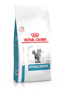 Royal Canin Hypoallergenic DR25 диета для кошек при пищевой непереносимости Полнорационный диетический сухой корм для кормления взрослых кошек всех пород, страдающих пищевой аллергией, имеющих чувствительную кожу и чувствительное пищеварение.