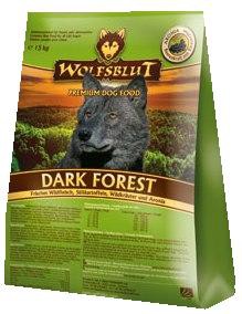 Wolfsblut Dark Forest Adult сухой корм для собак Темный лес Беззерновой сухой корм супер-премиум класса для взрослых собак всех пород, с олениной. Гипоаллергенный, с пониженным содержанием белка и жира.