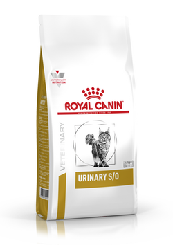 Royal Canin Urinary S/O LP диета для кошек с мочекаменной болезнью Полнорационный диетический сухой корм для кормления взрослых кошек всех пород, страдающих МКБ.