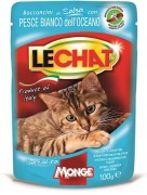 Lechat паучи для кошек с океанической рыбой 100 г