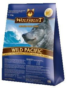Wolfsblut Wild Pacific Adult сухой корм для собак Дикий океан Беззерновой сухой корм супер-премиум класса для взрослых собак всех пород, с шестью видами рыбы, морепродуктами и бататом. Гипоаллергенный, со средним содержанием белка и жира.