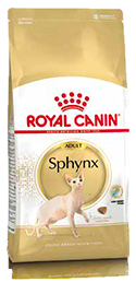 Royal Canin Sphynx сухой корм для взрослых кошек породы сфинкс Сухой корм супер-премиум класса для взрослых кошек породы сфинкс. 