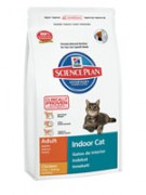 Hill's Science Plan™ Feline Adult Indoor Cat Chicken сухой корм для кошек, ведущих домашний образ жизни