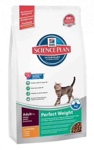 Hill&#039;s Science Plan™ Feline Adult Perfect Weight сухой корм для контроля веса у кошек с курицей 