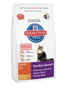 Hill's Science Plan™ Feline Adult Sensitive Stomach сухой корм для кошек с чувствительным пищеварением