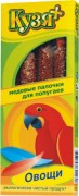 Кузя медовые палочки для попугаев Овощи