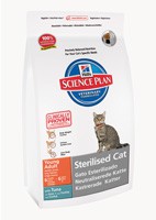 Hill&#039;s Science Plan™ Feline Sterilised Cat Young Adult Tuna сухой корм для взрослых стерилизованных кошек с тунцом  