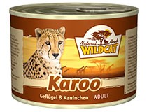 Wildcat Karoo консервы для кошек с курицей и лососем 200 г 