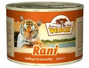 Wildcat Rani консервы для кошек с уткой 200 г