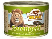 Wildcat Serengeti консервы для кошек с индейкой и кабаном 200 г