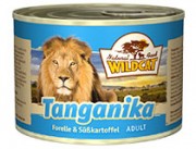 Wildcat Tanganika консервы для кошек с форелью 200 г