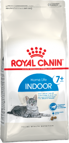 Royal Canin Indoor 7+ сухой корм для малоактивных кошек старше семи лет 