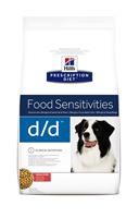 Hill&#039;s Prescription Diet™ Canine d/d™ Salmon&amp;Rice диета для собак с дерматитами и пищевой аллергией с лососем и рисом 