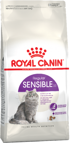 Royal Canin Sensible сухой корм для кошек с чувствительной пищеварительной системой 