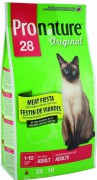 Pronature 28 Original Meat Fiesta сухой корм для взрослых кошек Мясная Фиеста