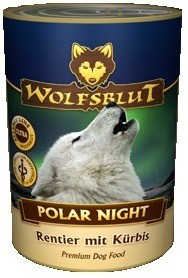 Wolfsblut Polar Night консервы для собак Полярная ночь Полнорационный консервированный корм супер-премиум класса для взрослых собак всех пород, с мясом северного оленя. Беззерновой, гипоаллергенный.