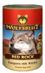 Wolfsblut Red Rock консервы для собак Красная скала Полнорационный консервированный корм супер-премиум класса для взрослых собак всех пород, с мясом кенгуру. Беззерновой, гипоаллергенный.