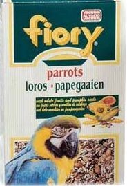 Fiory Parrots смесь для крупных попугаев Сбалансированный корм на основе 11 видов зерна.
