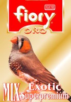 Fiory Oro Mix Exotoc для экзотических птиц 400 г Сбалансированный корм на основе 12-ти видов зерна.