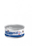 Hill's Prescription Diet™ Feline m/d™ Minced with Liver консервы для кошек с сахарным диабетом и избыточным весом