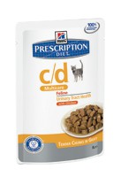 Hill&#039;s Prescription Diet™ c/d™ Multicare Feline Chicken диета с курицей для кошек с урологическим синдромом 
