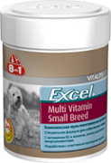 8in1 Excel Multi Vit Small Breed мультивитамины для взрослых собак мелких пород 70 таб 